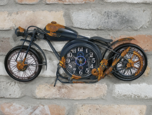 Motorbike clock
