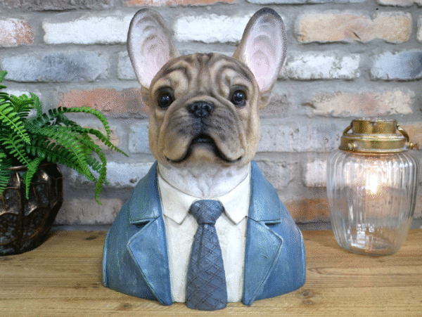 French Bulldog Bust