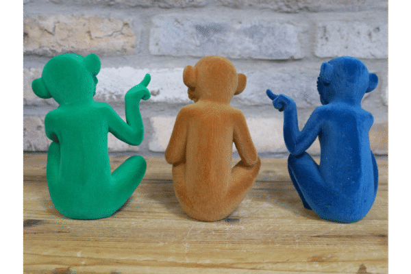 Set Of 3 Who Farted Monkeys? - Image 2